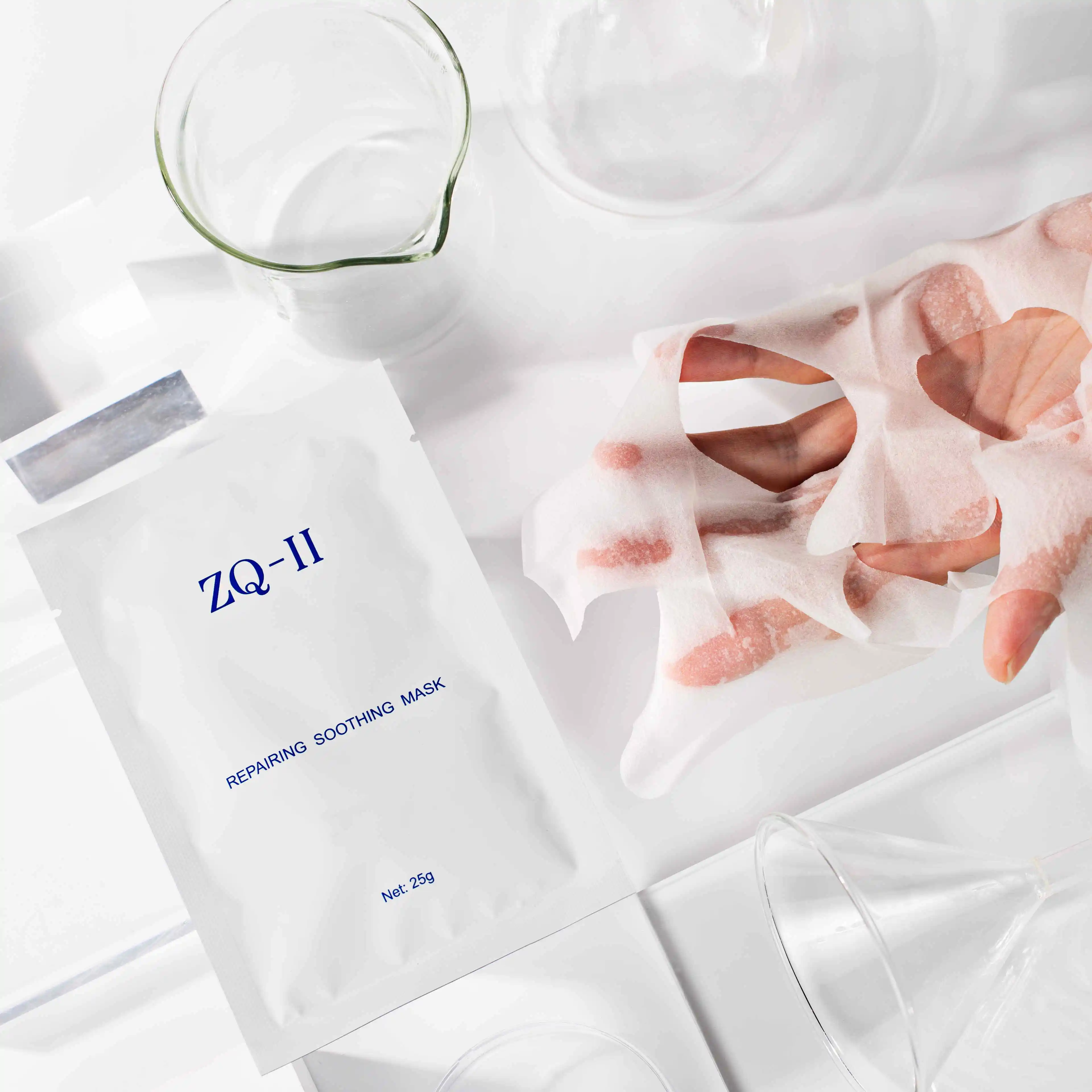 Zer egiten du aurpegiko maskara konpontzeko?