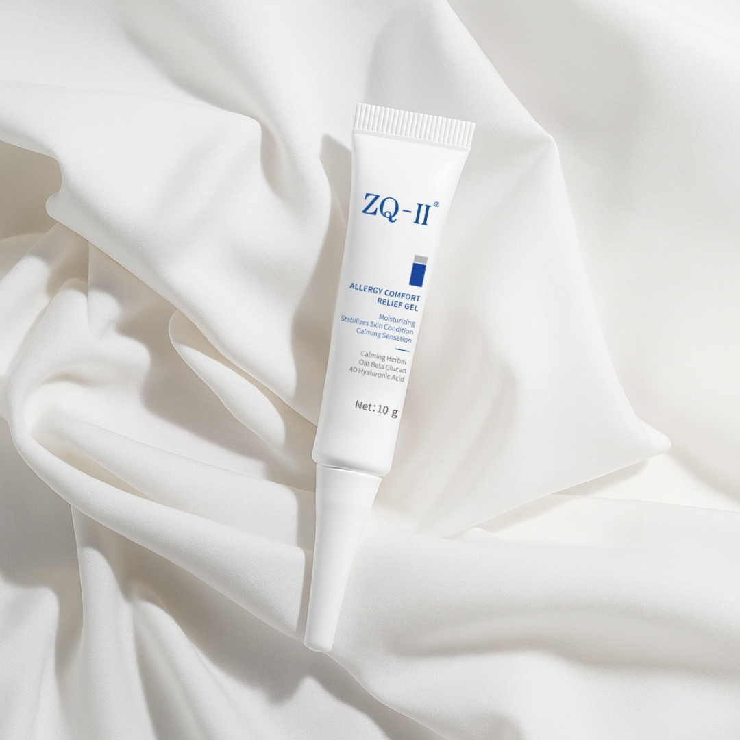Arindu larruazal sentikorra eta sasoiko dermatitisa ZQ-II Alergia Erosotasun Gelarekin